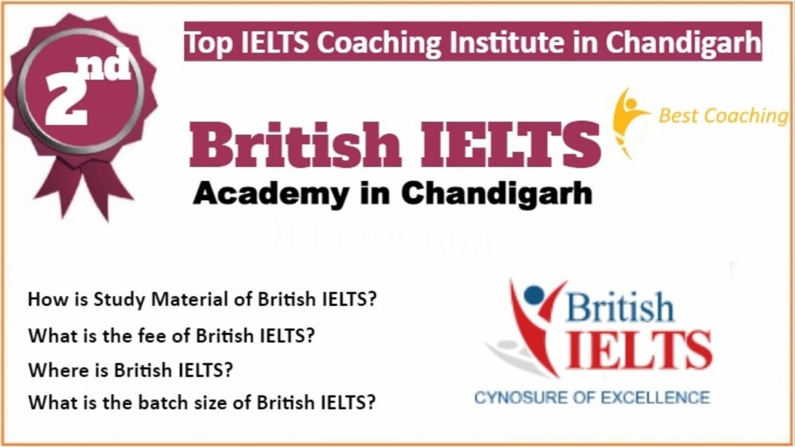 Rank 2 Best IELTS Coaching in Chandigarh
