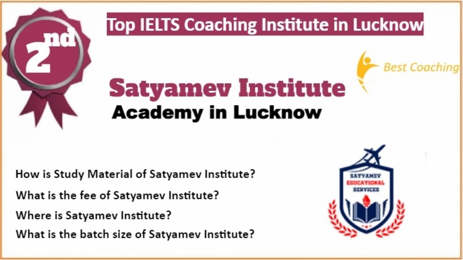 Rank 2 Best IELTS Coaching in Lucknow