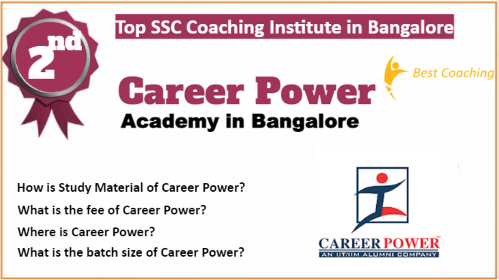 Rank 2 Best SSC Coaching In Bangalore