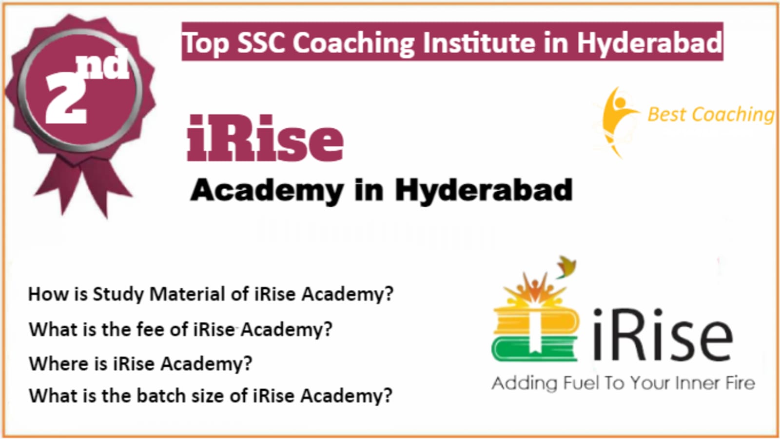 Rank 2 Best SSC Coaching In Hyderabad