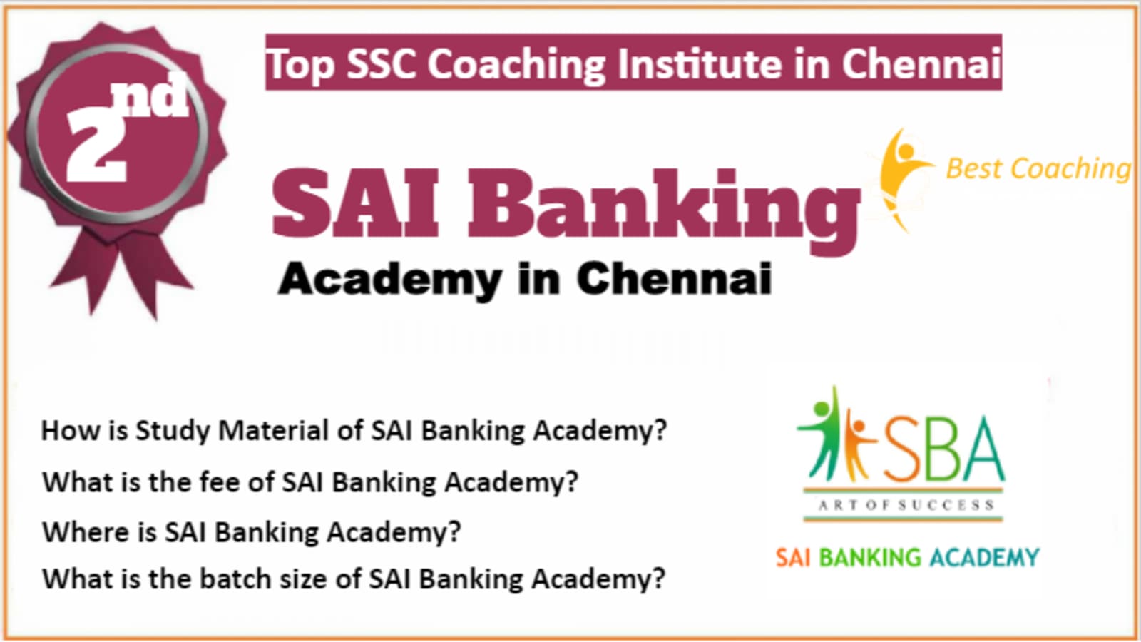 Rank 2 Best SSC Coaching in Chennai
