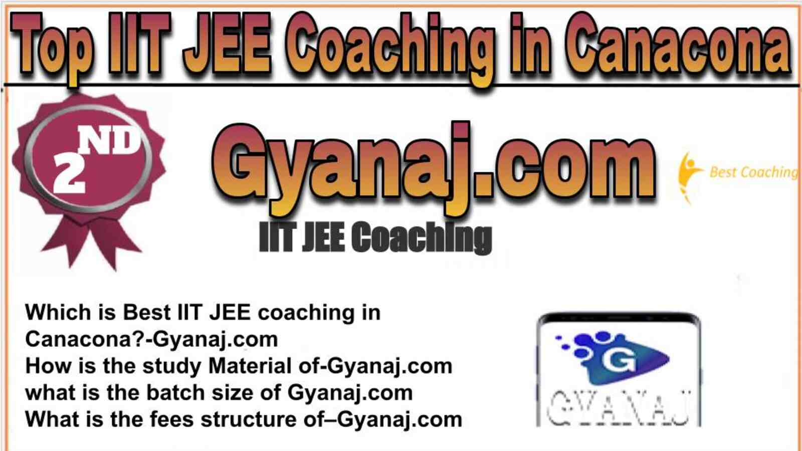 Rank 2 top IIT JEE coaching in Canacona