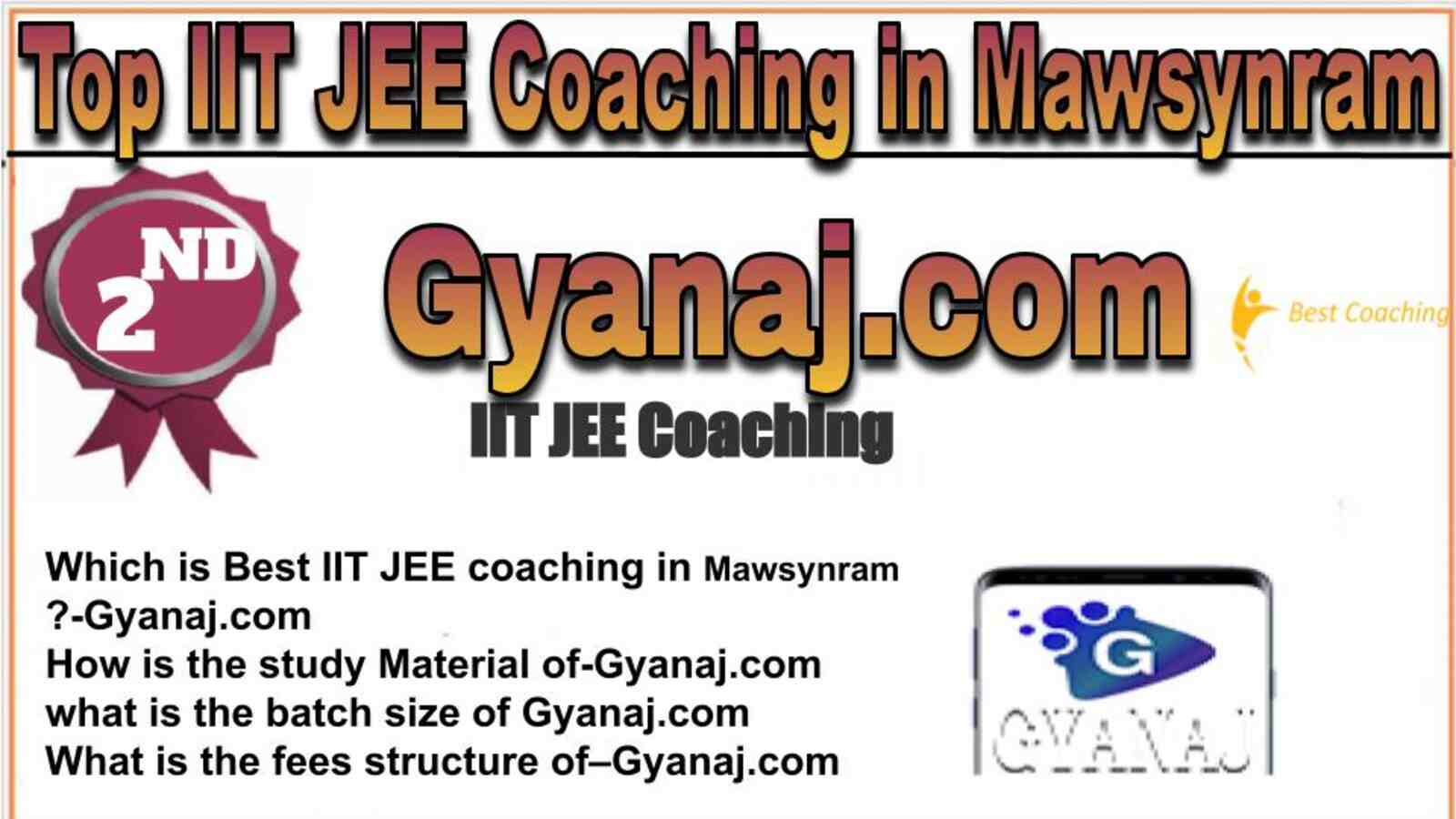 Rank 2 top IIT JEE coaching in Mawsynram Rank 2 top IIT JEE coaching in Mawsynram