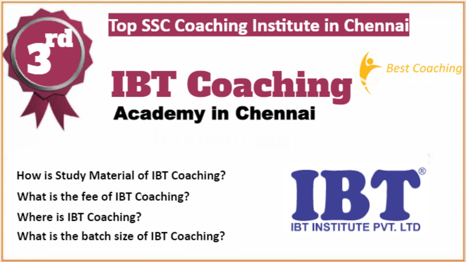 Rank 3 Best SSC Coaching in Chennai