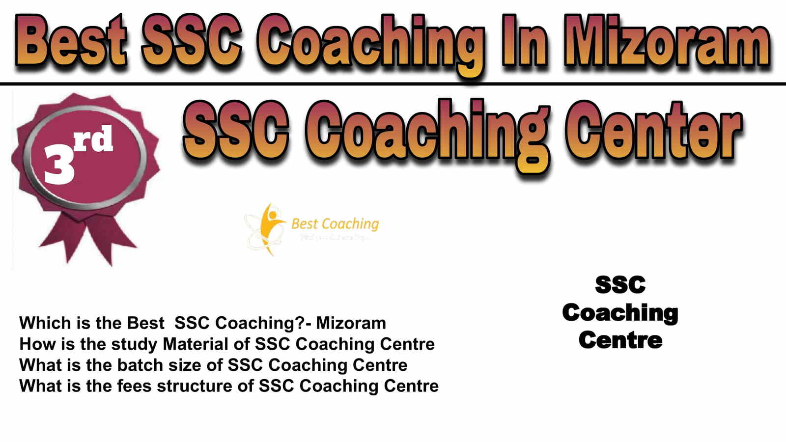 Rank 3 Best SSC Coaching in Mizoram