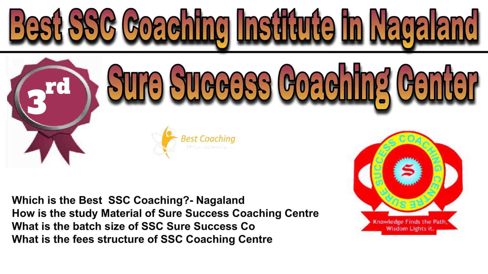 Rank 3 Best SSC Coaching in Nagaland