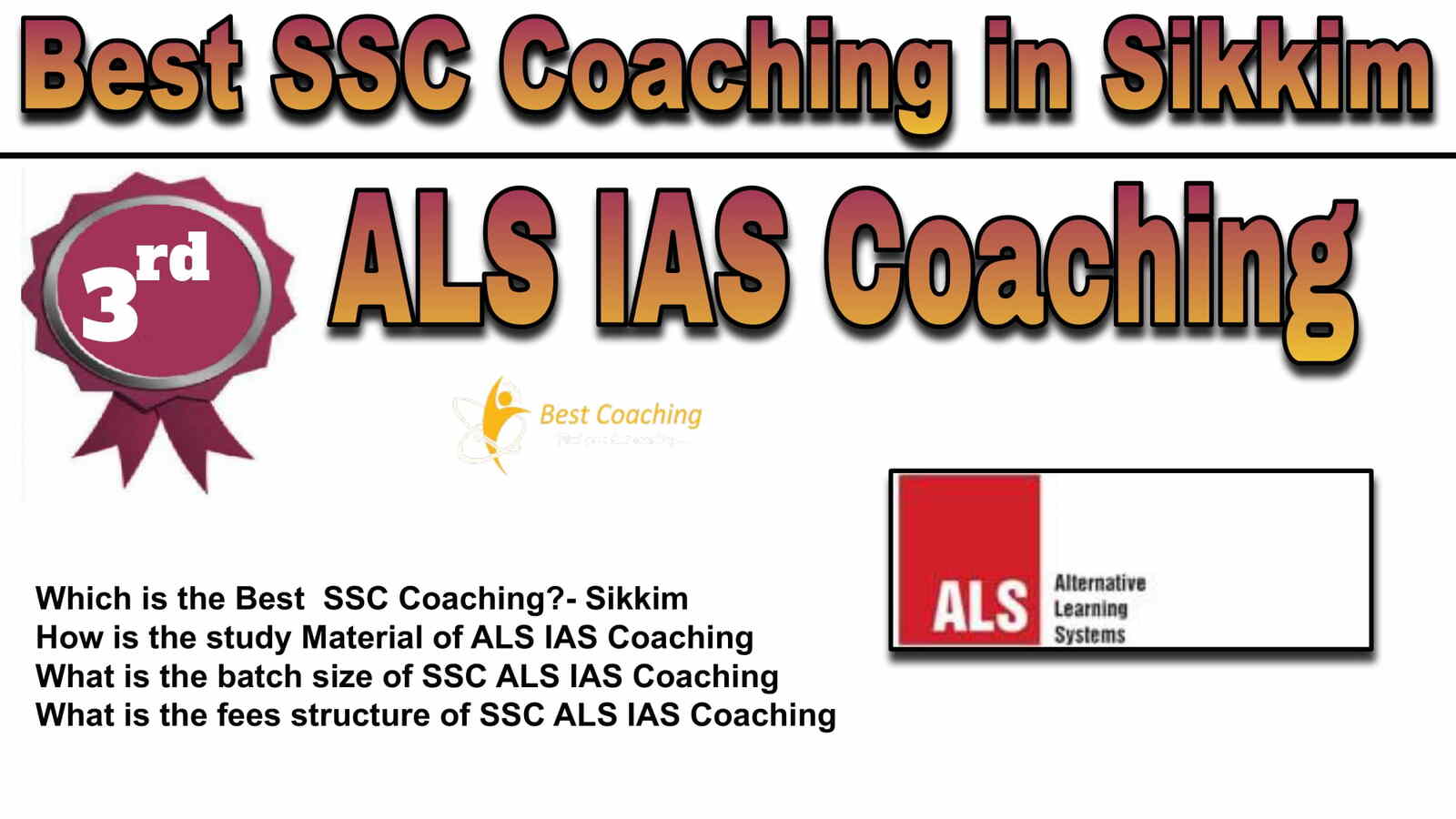 Rank 3 Best SSC Coaching in Sikkim