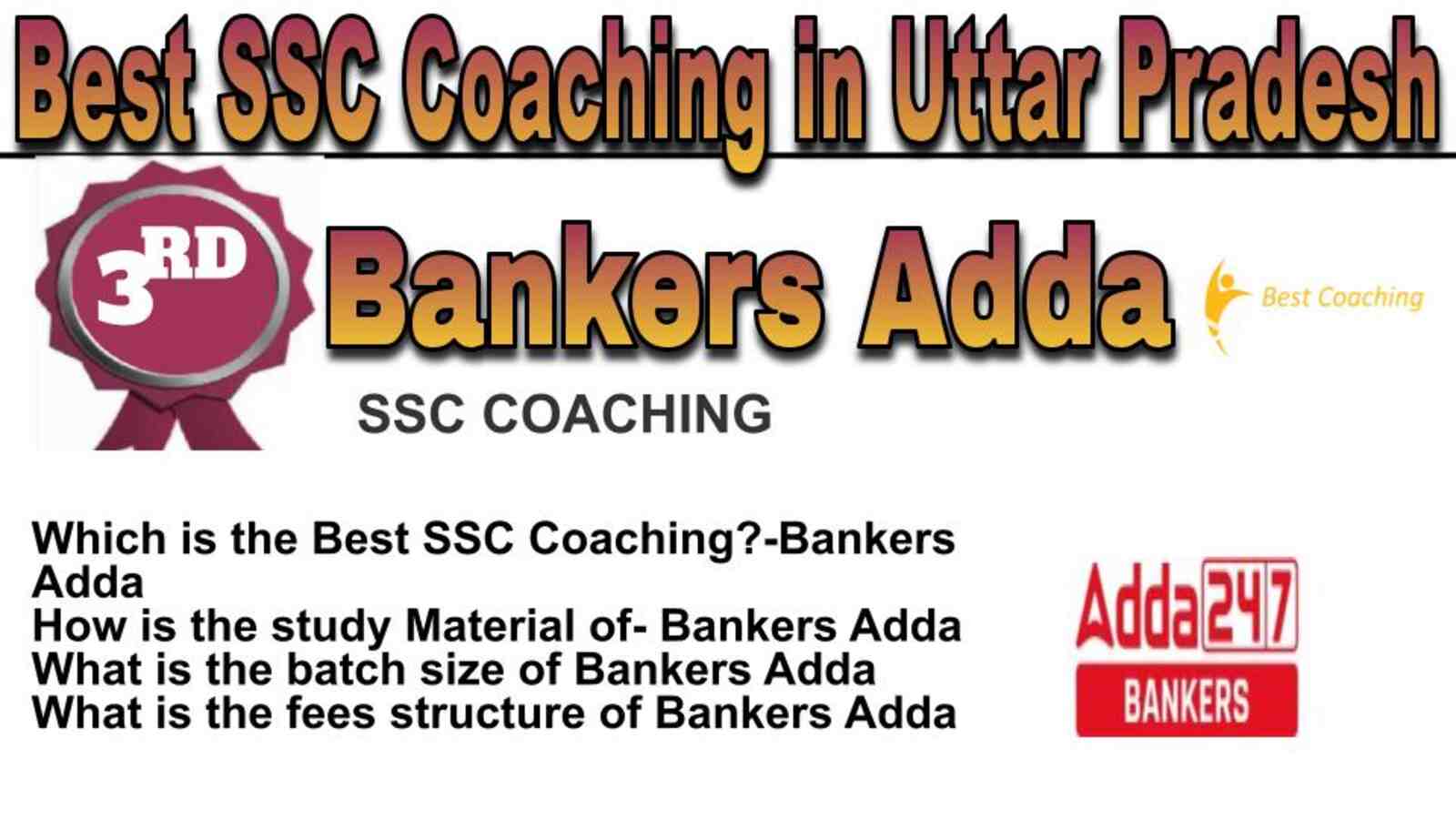 Rank 3 Best SSC Coaching in Uttar Pradesh