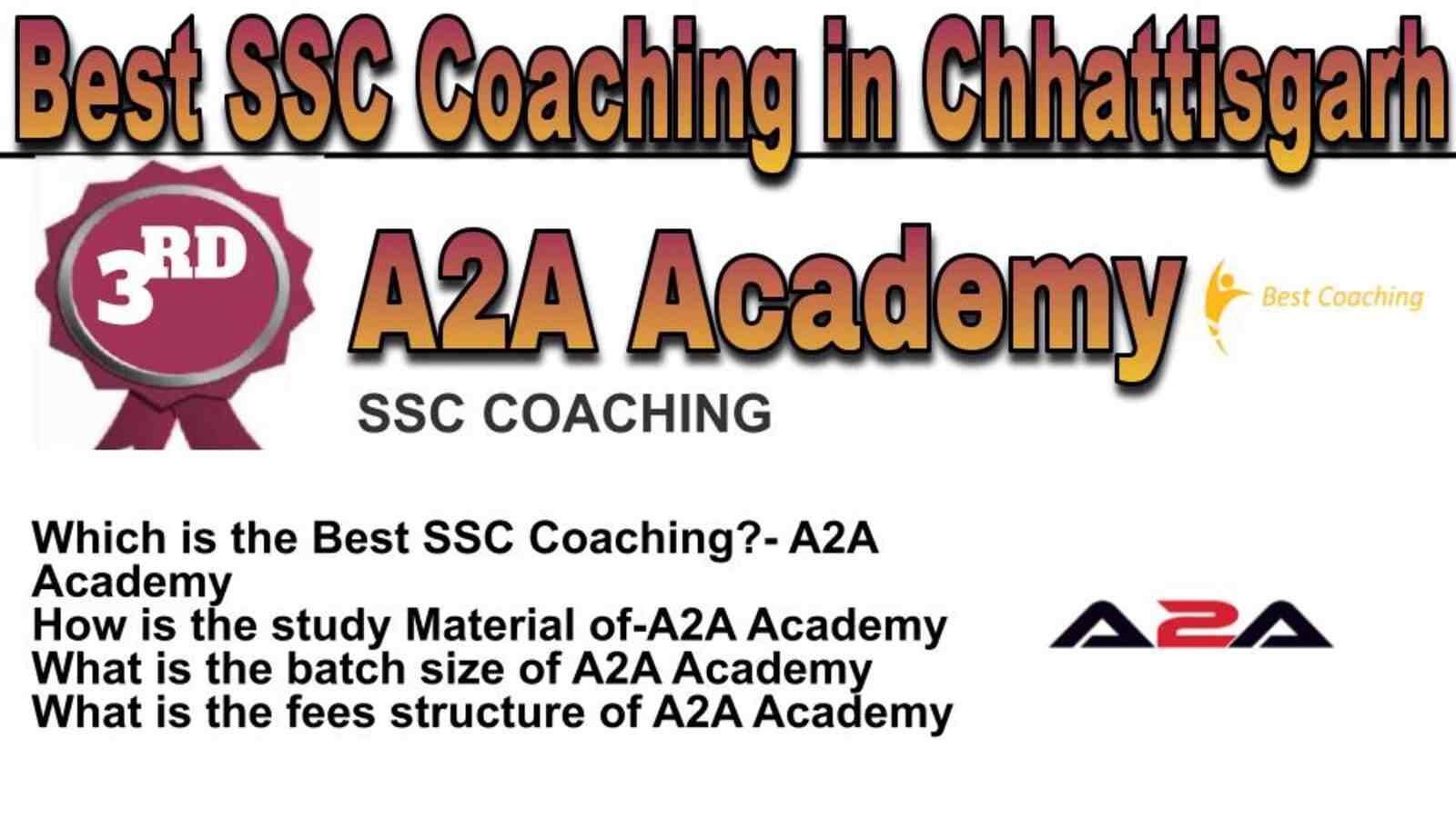 Rank 3 best SSC coaching in Chhattisgarh