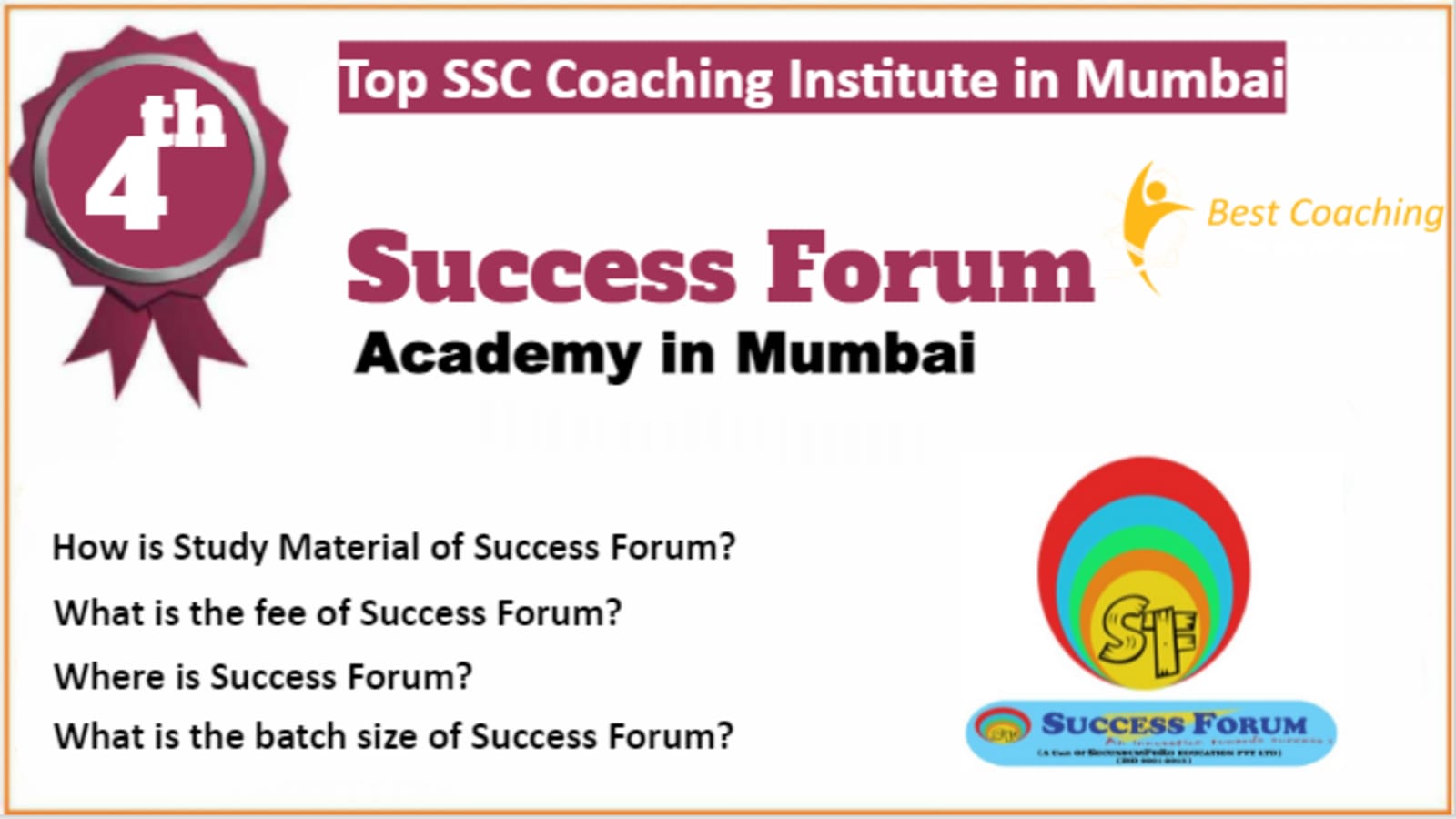 Rank 4 Best SSC Coaching in Mumbai