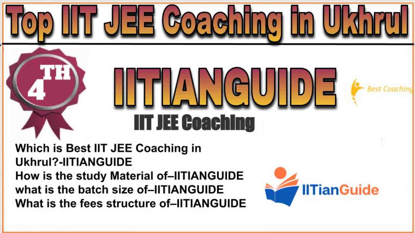 Rank 4 top IIT JEE coaching in Ukhrul