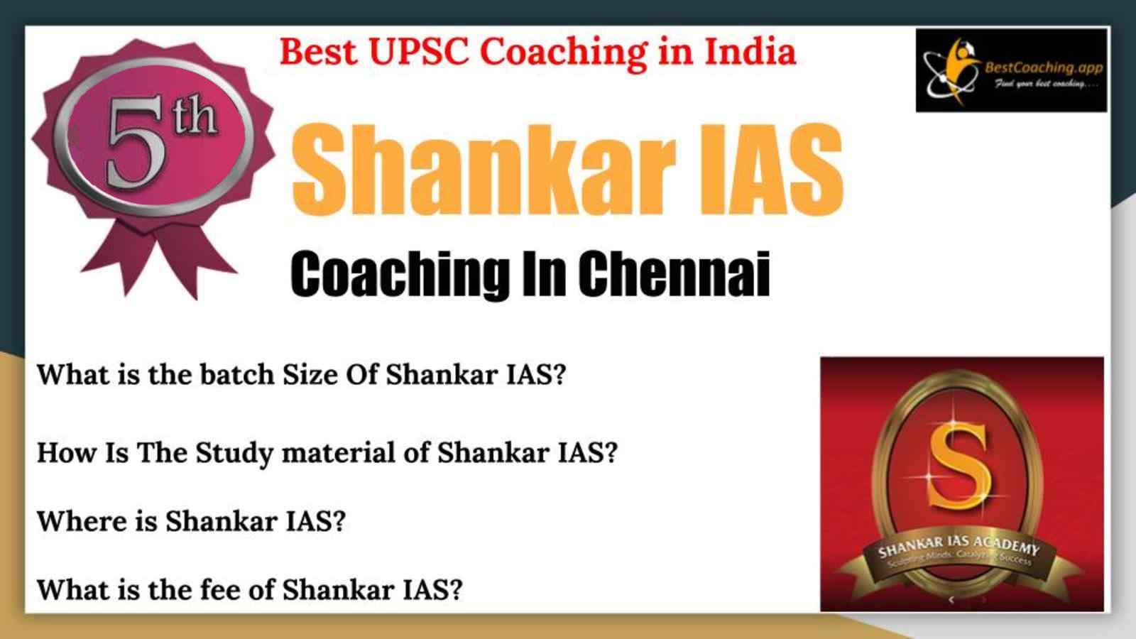 Rank 5 Best IAS Coaching In INDIA