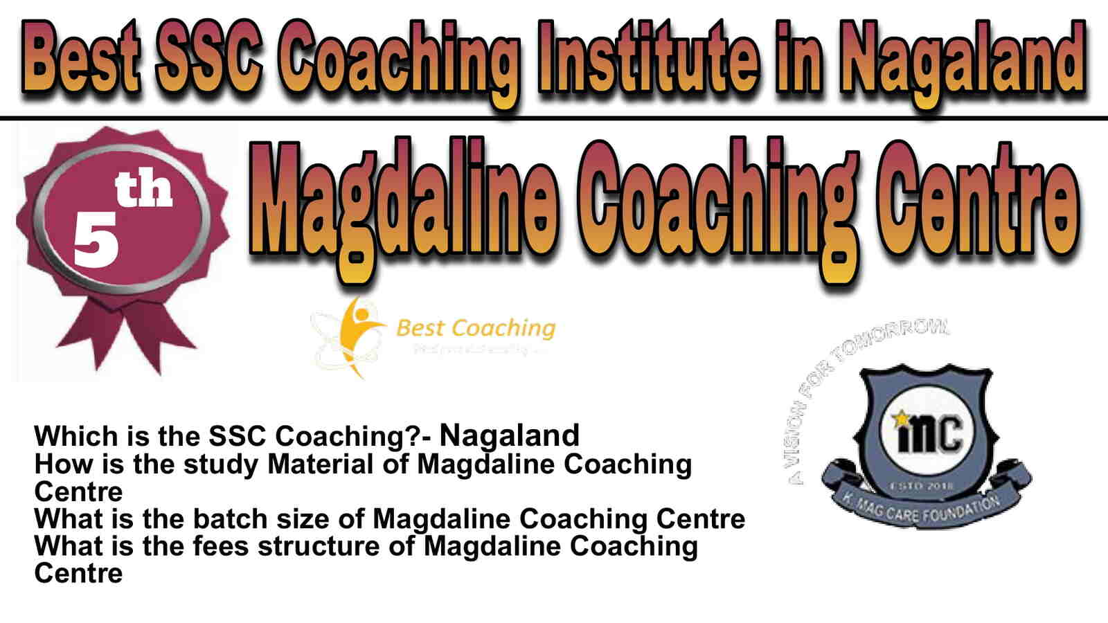 Rank 4 Best SSC Coaching in Nagaland