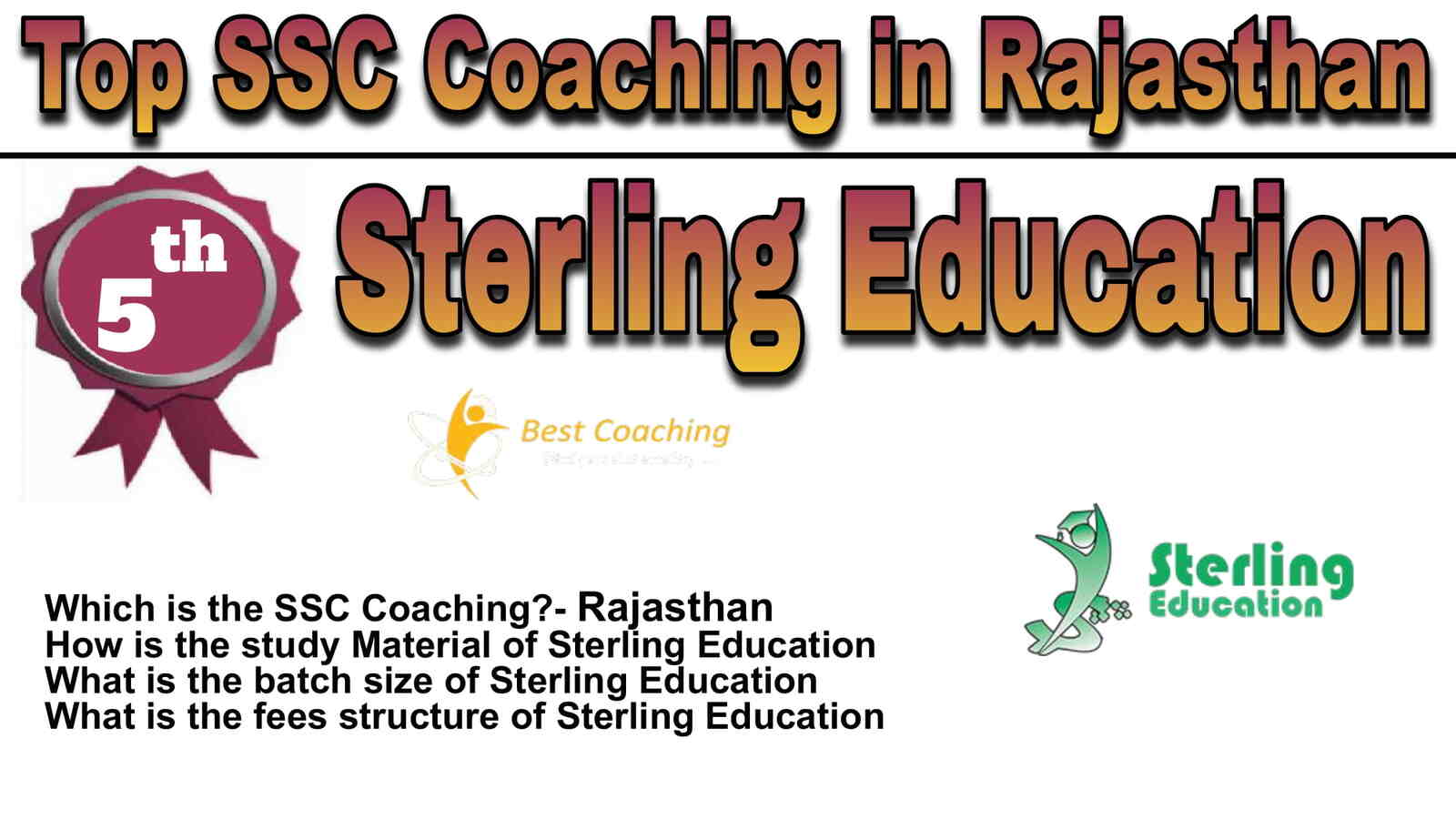Rank 5 Best SSC Coaching in Rajasthan