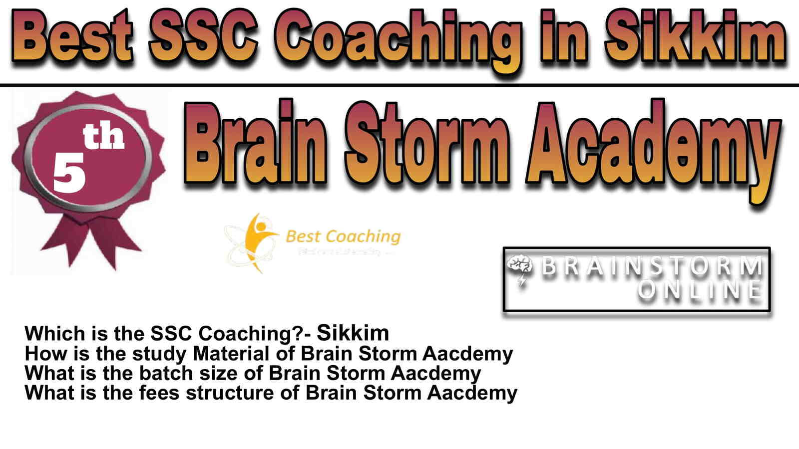 Rank 5 Best SSC Coaching in Sikkim