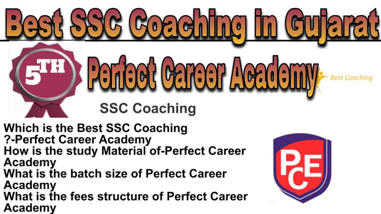 Rank 5 best SSC coaching in Gujarat