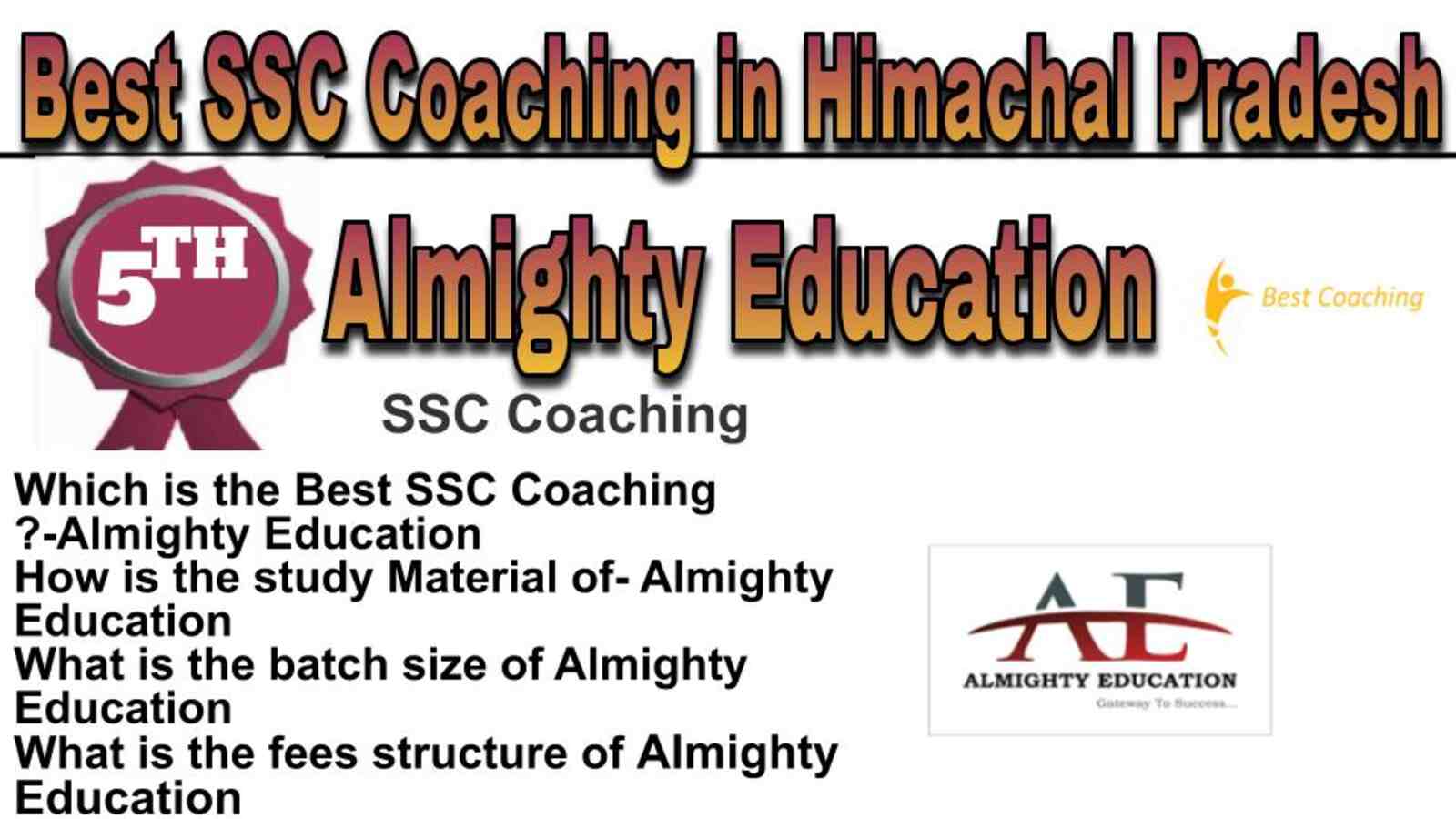 Rank 5 best SSC coaching in Himachal Pradesh Rank 5 best SSC coaching in Himachal Pradesh
