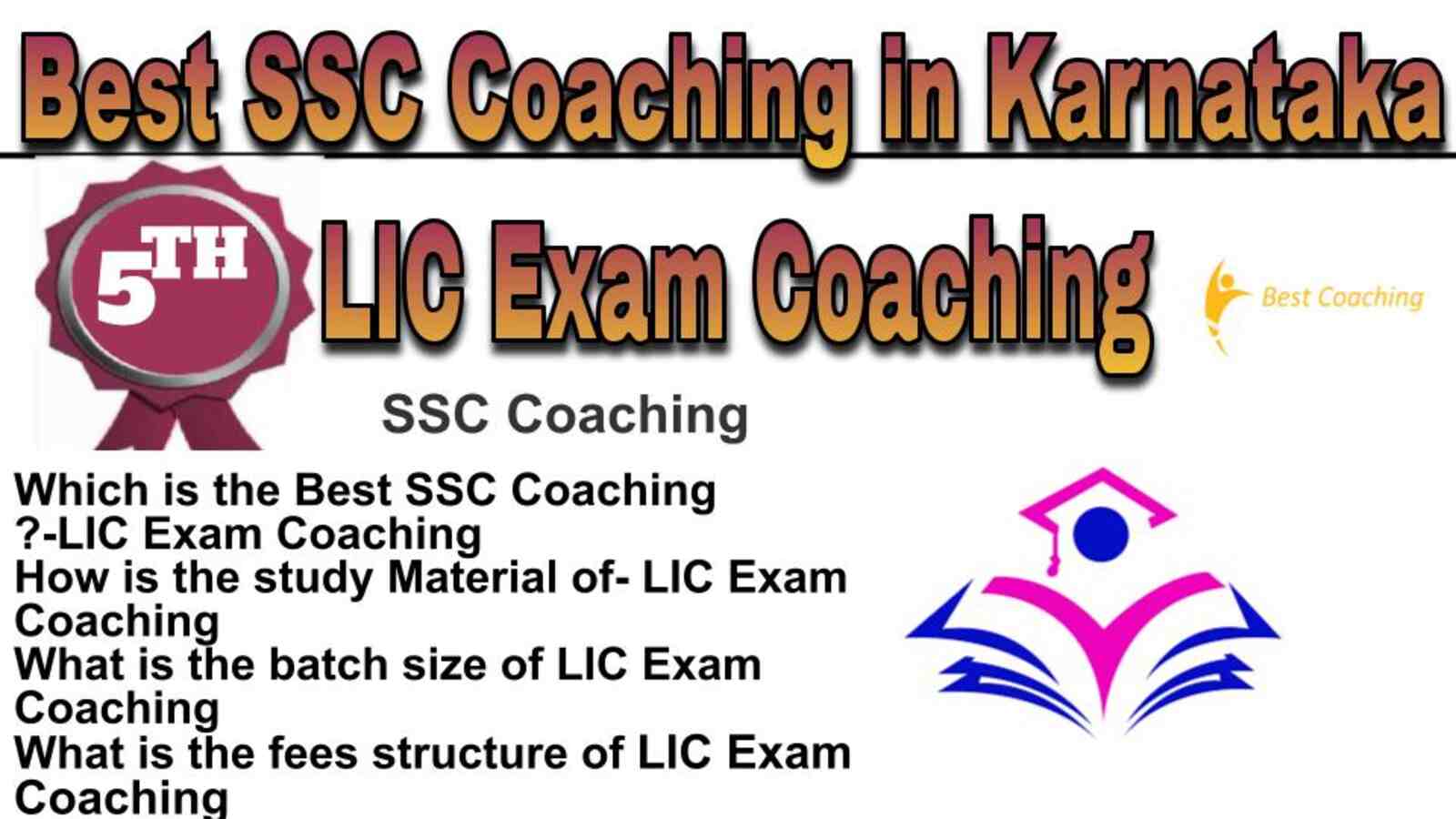 Rank 5 best SSC coaching in Karnataka