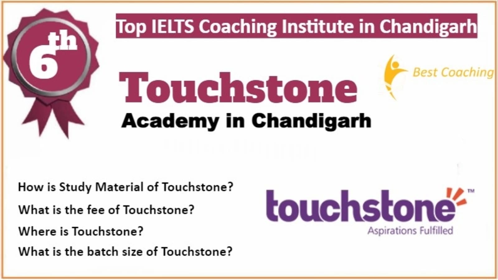 Rank 6 Best IELTS Coaching in Chandigarh