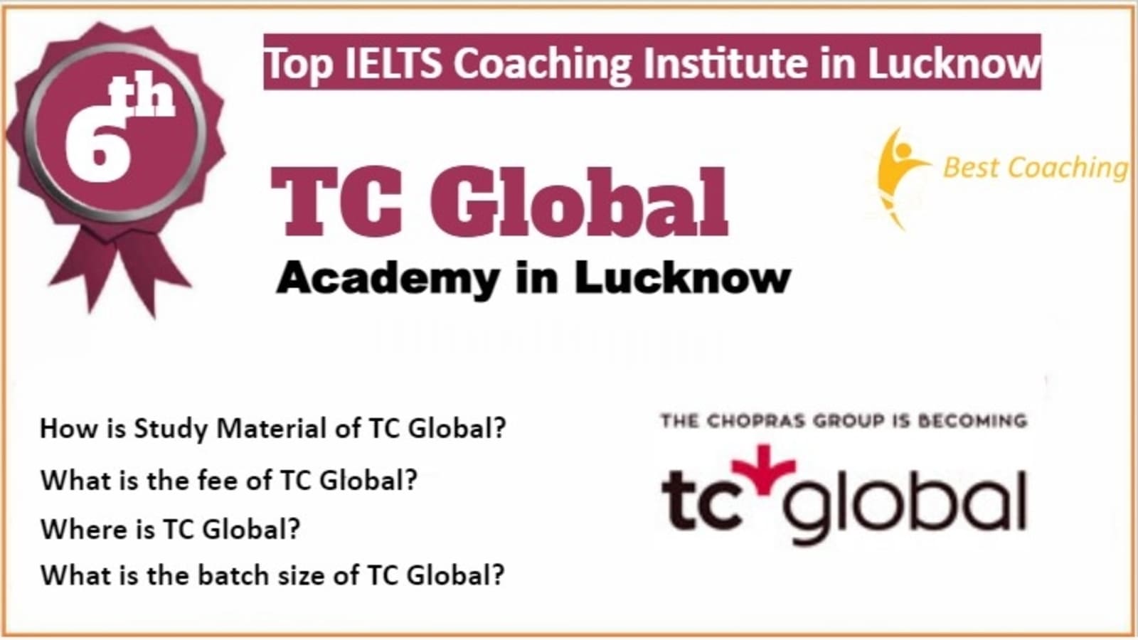 Rank 6 Best IELTS Coaching in Lucknow