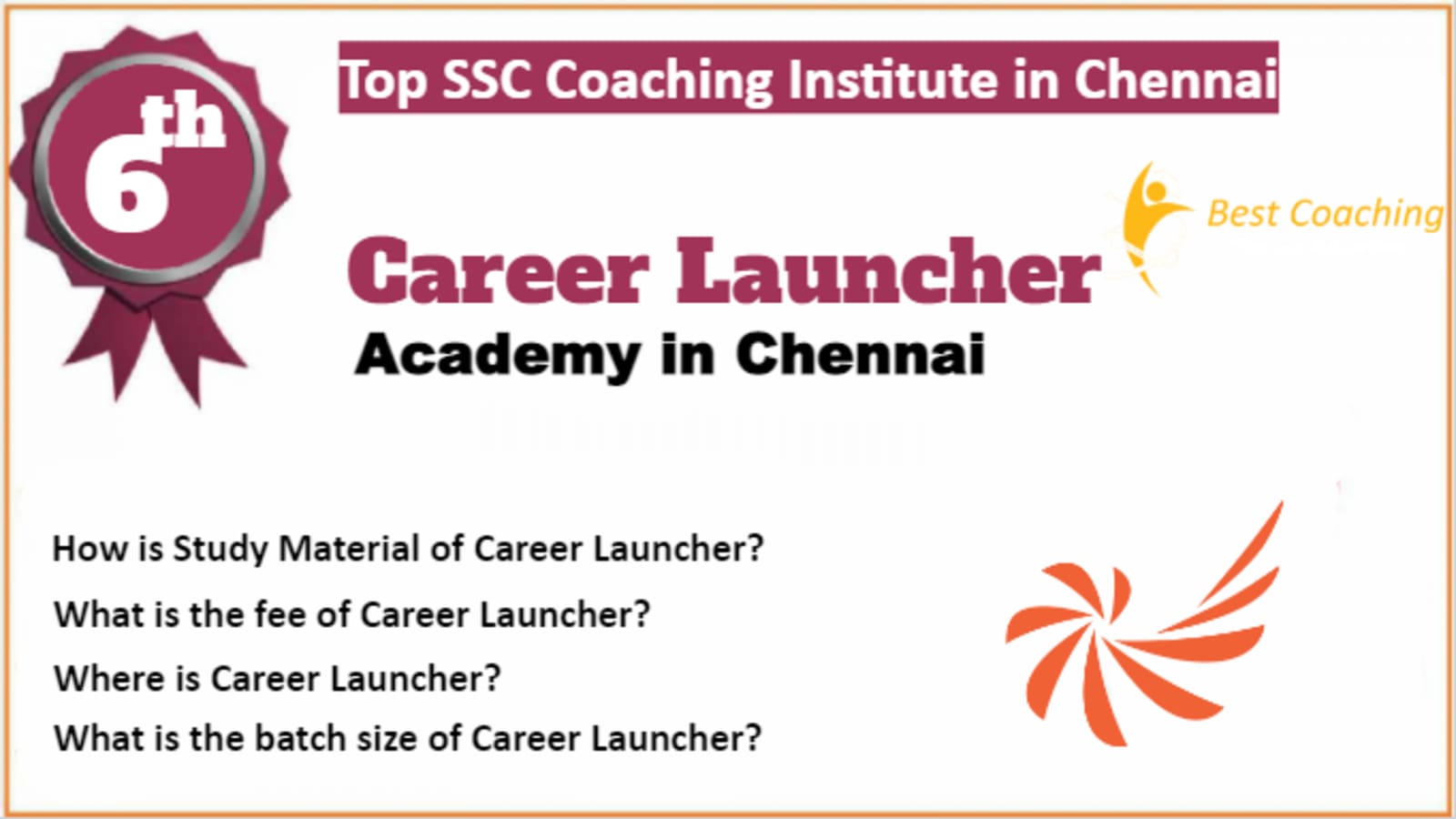 Rank 6 Best SSC Coaching in Chennai