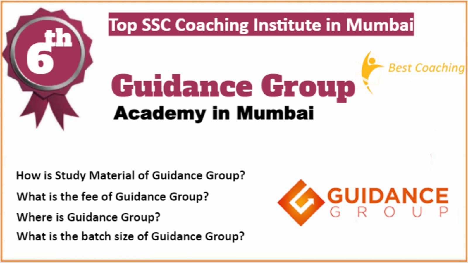 Rank 6 Best SSC Coaching in Mumbai
