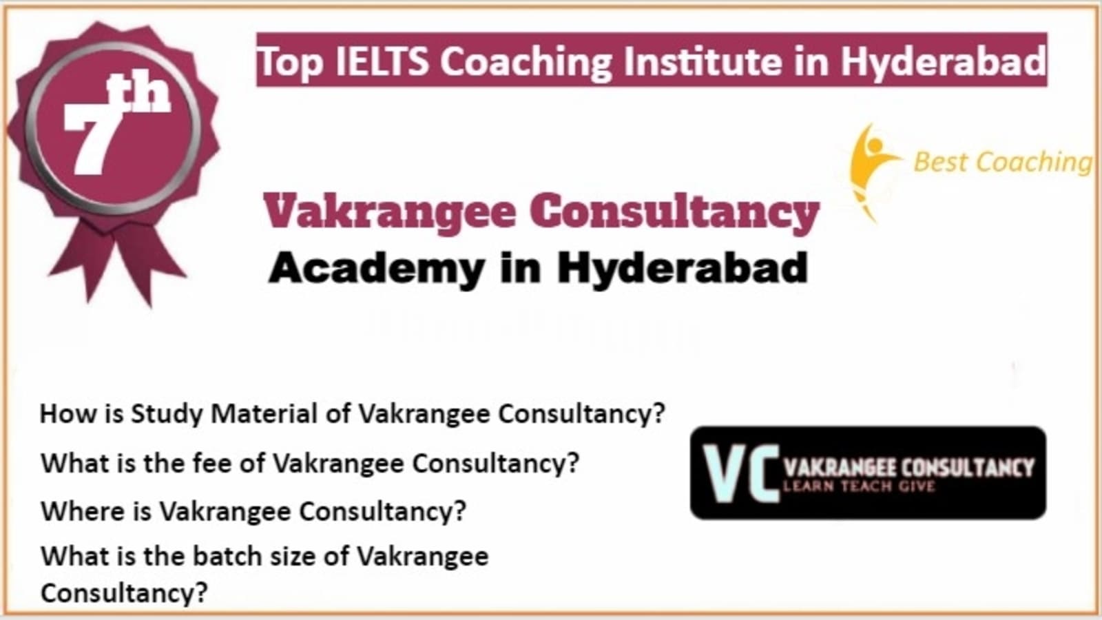 Rank 7 Best IELTS Coaching in Hyderabad