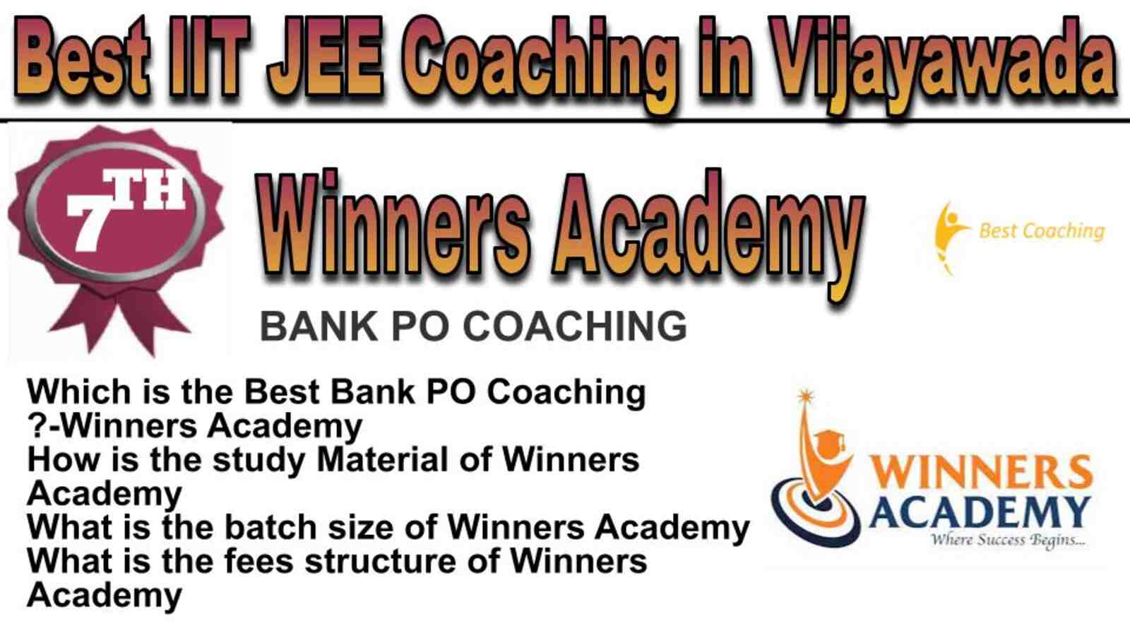 Rank 7 best bank po coaching in Vijayawada Rank 7 best bank po coaching in Vijayawada