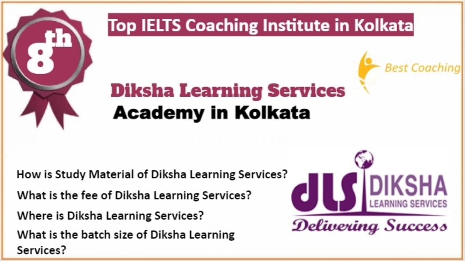 Rank 8 Best IELTS Coaching in Kolkata