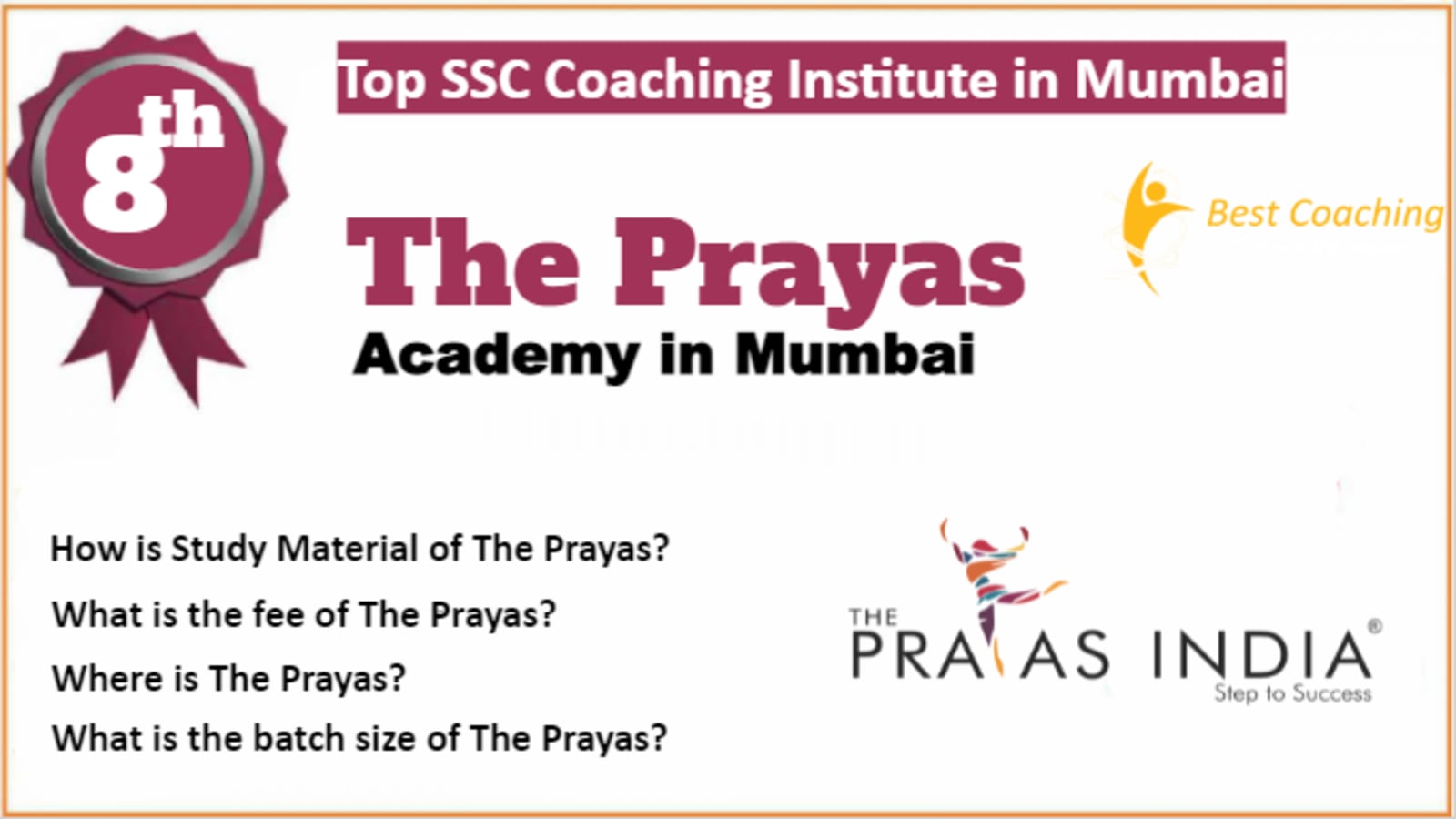 Rank 8 Best SSC Coaching in Mumbai