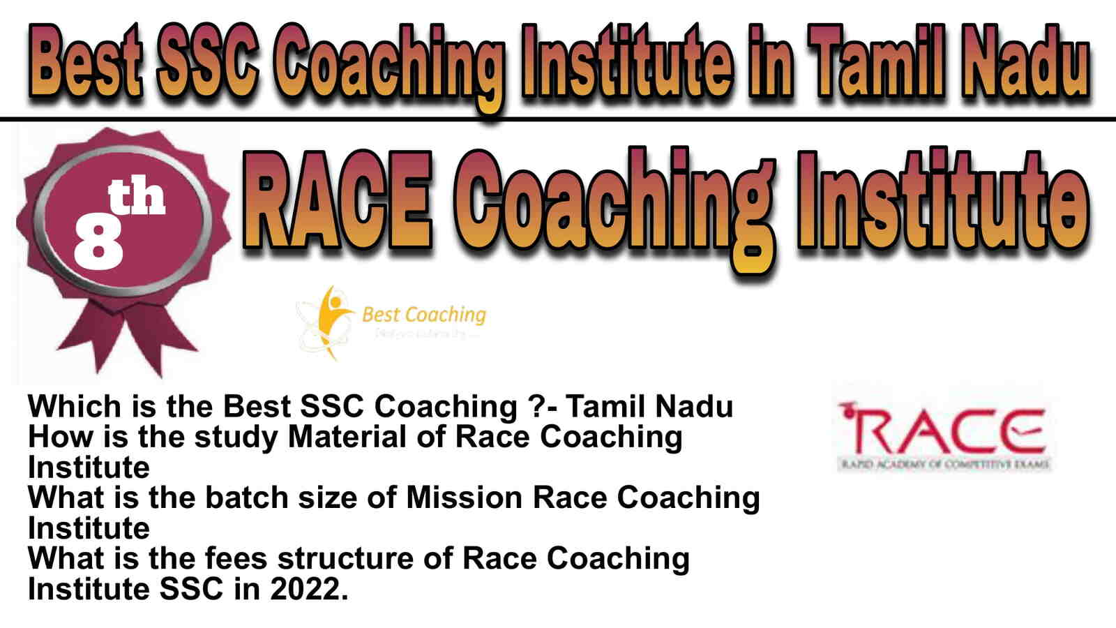 Rank 8 Best SSC Coaching in Tamil Nadu