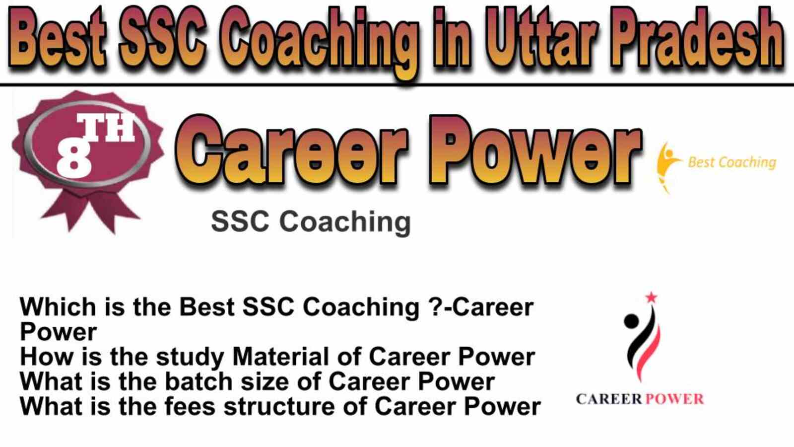 Rank 8 Best SSC Coaching in Uttar Pradesh