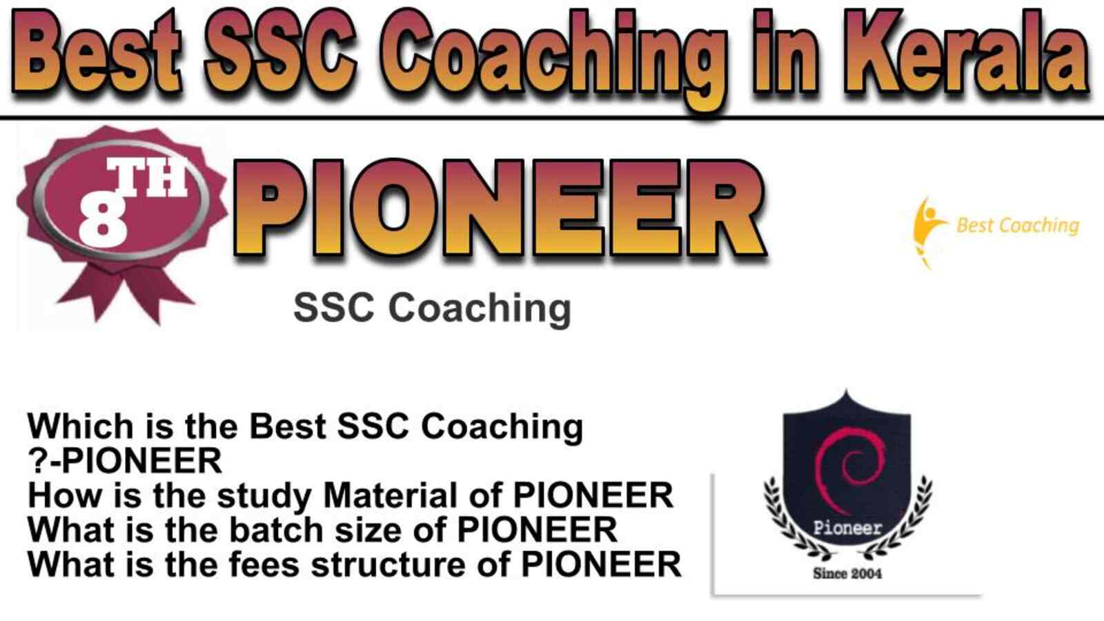 Rank 8 best SSC coaching in Kerala