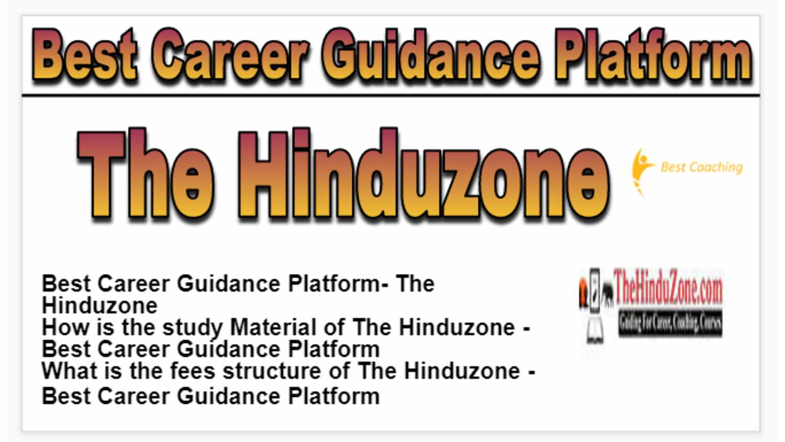 The Hinduzone - Best Career Guidance Platform