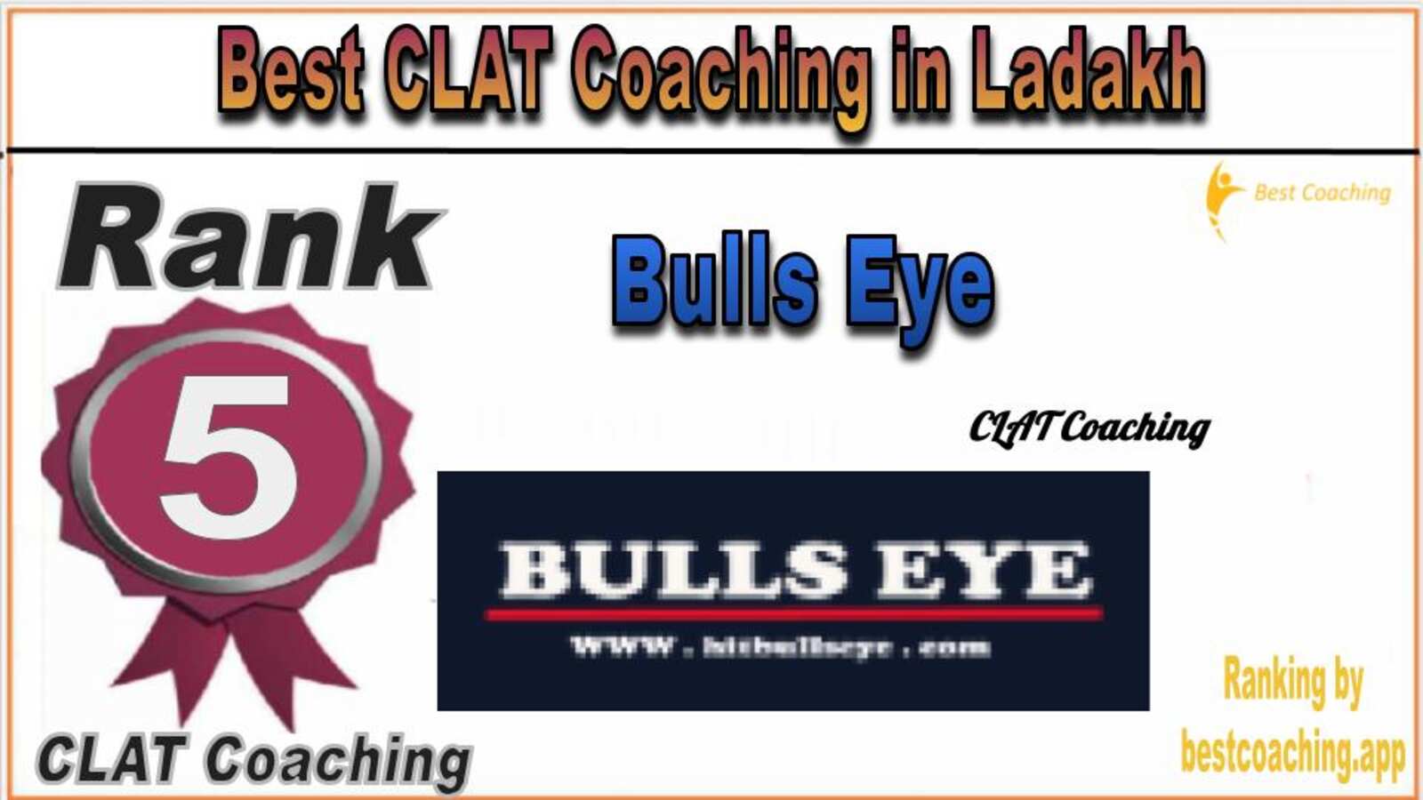 Bulls Eye CLAT Coaching in Ladakh
