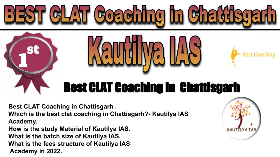 RANK 1 BEST CLAT Coaching in Chattisgarh