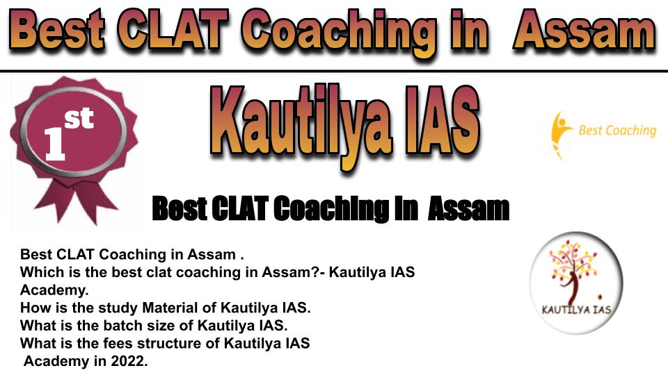 RANK 1 Best CLAT Coaching in Assam