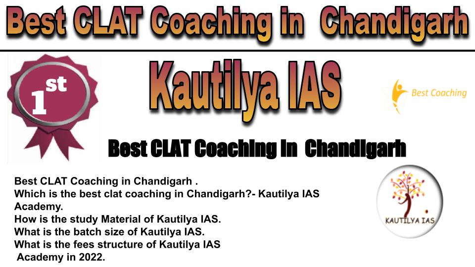 RANK 1 Best CLAT Coaching in Chandigarh