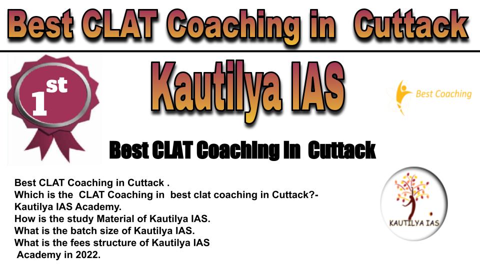 RANK 1 Best CLAT Coaching in Cuttack