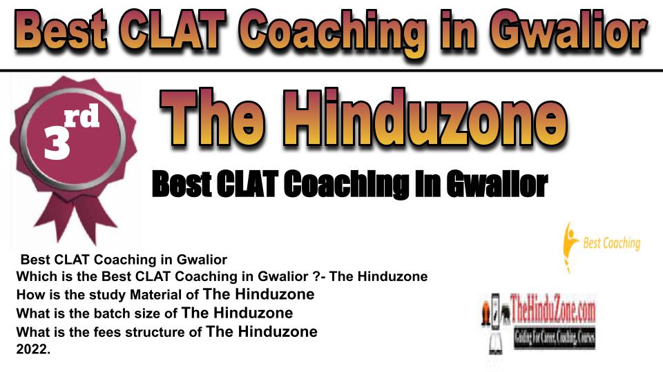 RANK 3 Best CLAT Coaching in Gwalior