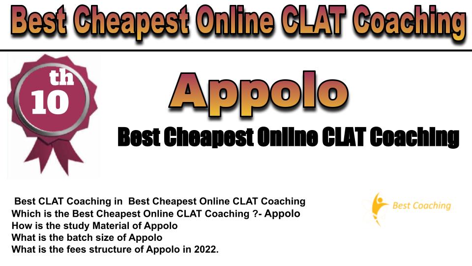 RANK 10 Best Cheapest Online CLAT Coaching
