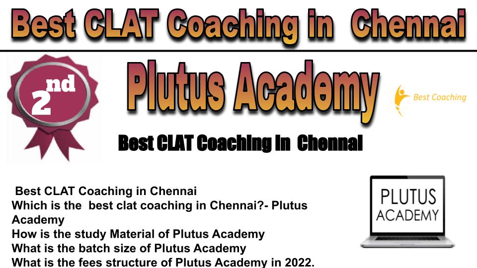 RANK 2 Best CLAT Coaching in Chennai