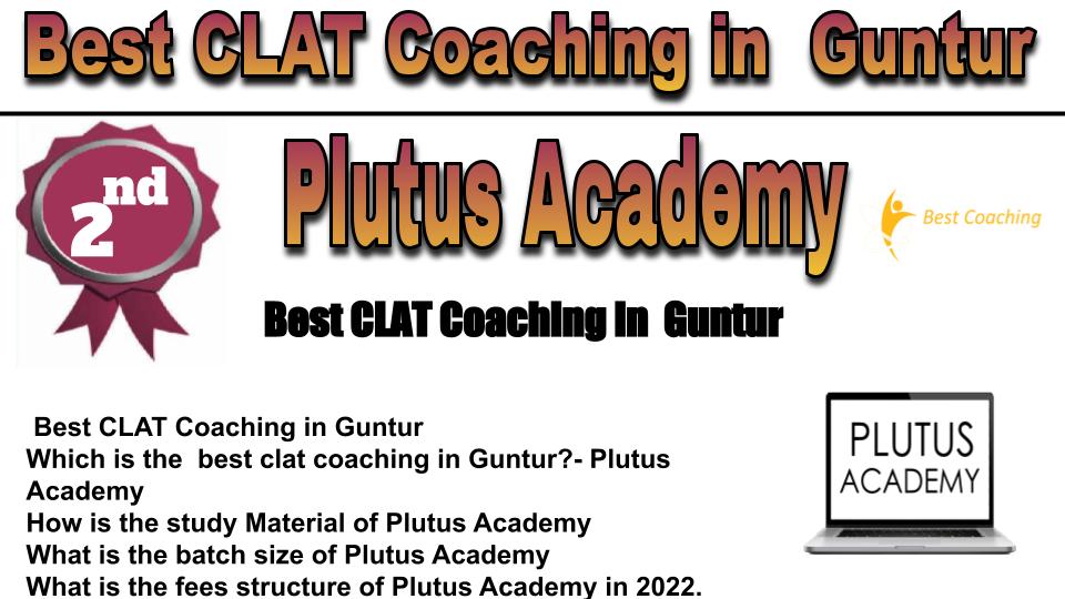 RANK 2 Best CLAT Coaching in Guntur