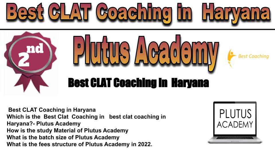 RANK 2 Best CLAT Coaching in Haryana