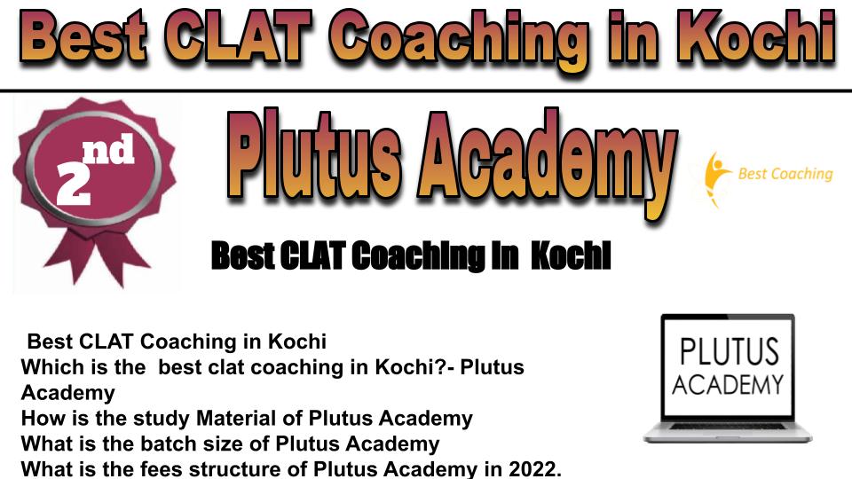 RANK 2 Best CLAT Coaching in Kochi