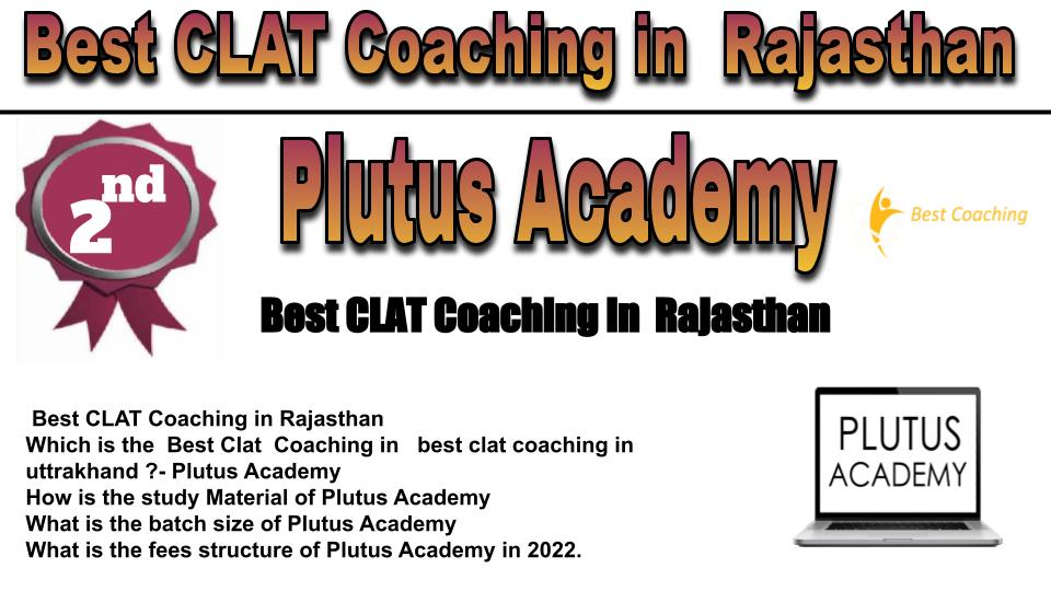 RANK 2 Best CLAT Coaching in Rajasthan