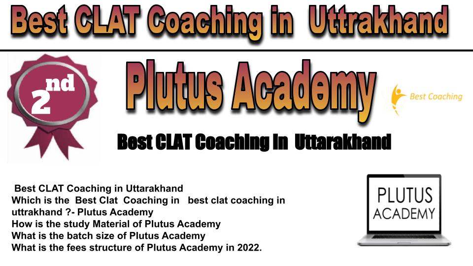 RANK 2 Best CLAT Coaching in Uttrakhand