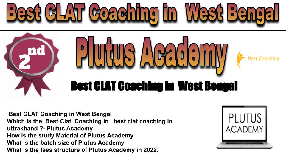 RANK 2 Best CLAT Coaching in West Bengal