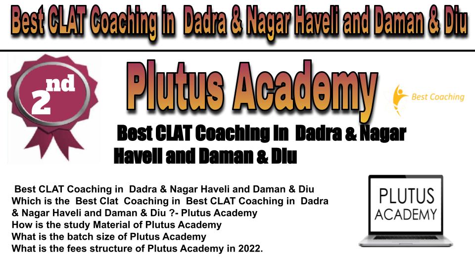 RANK 2 best clat coaching in Dadra & Nagar Haveli and Daman & Diu