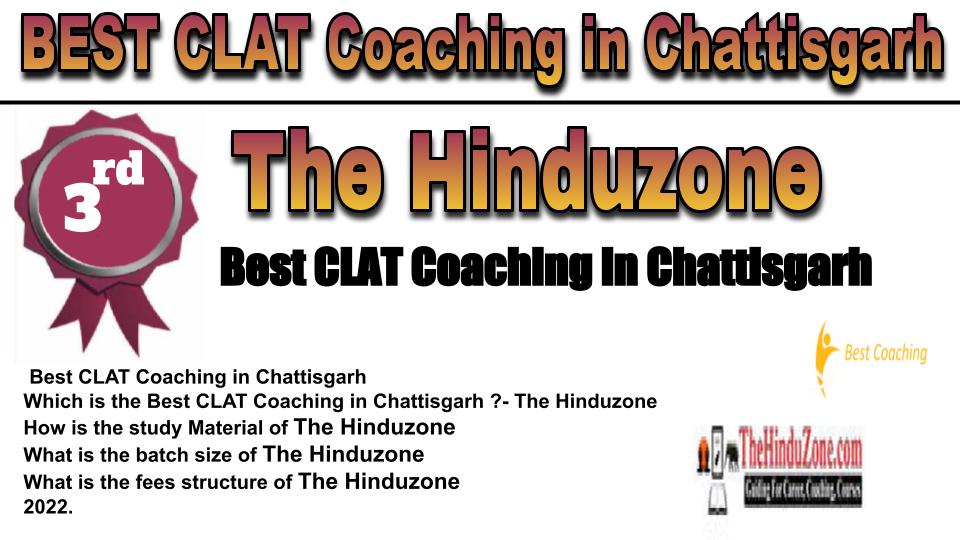 RANK 3 BEST CLAT Coaching in Chattisgarh